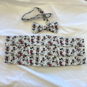 Mickey and Minnie LTD Edition Cummerbund and Bow Tie Set